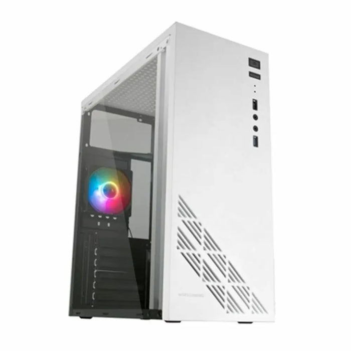 ATX Semi-tower Box Mars Gaming MC100W ATX LED RGB White - Компютър Мрежи и компоненти<<<Компютри|