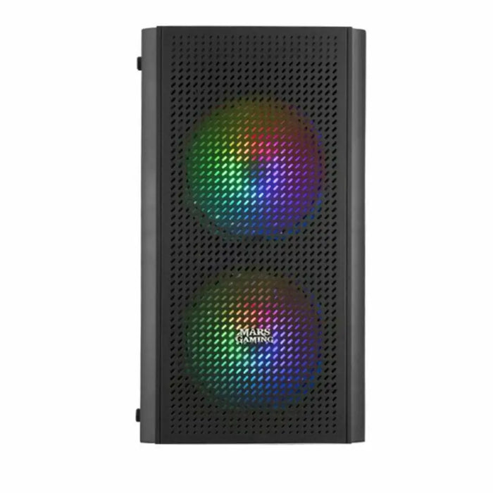 ATX Semi-tower Box Mars Gaming MC300 Black LED RGB RGB mATX - Компютър Мрежи и компоненти<<<Компютри|