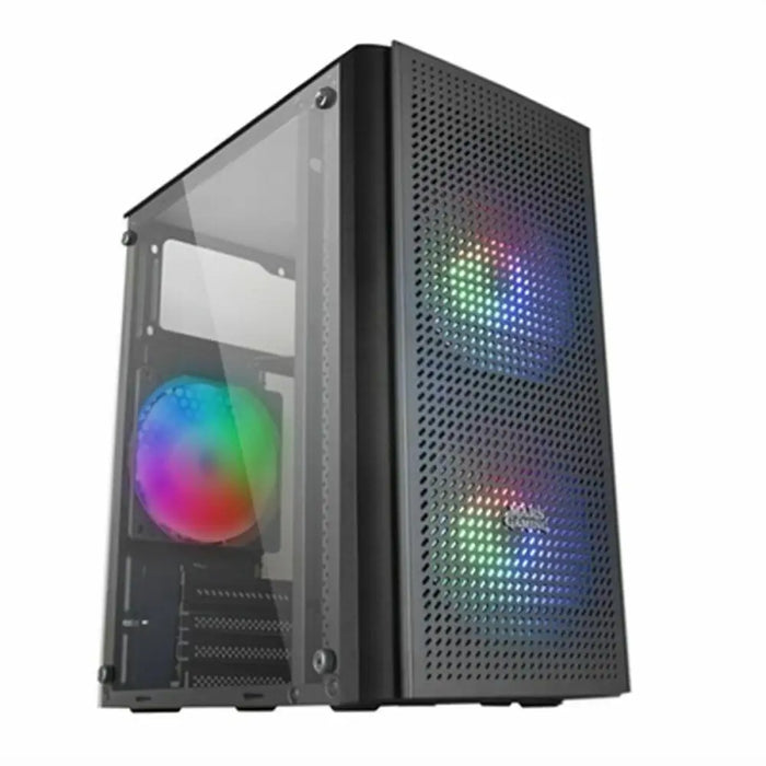 ATX Semi-tower Box Mars Gaming MC300 Black LED RGB RGB mATX - Компютър Мрежи и компоненти<<<Компютри|