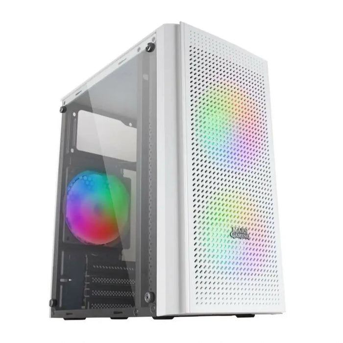 ATX Semi-tower Box Mars Gaming MC300W White RGB - Компютър Мрежи и компоненти<<<Компютри|