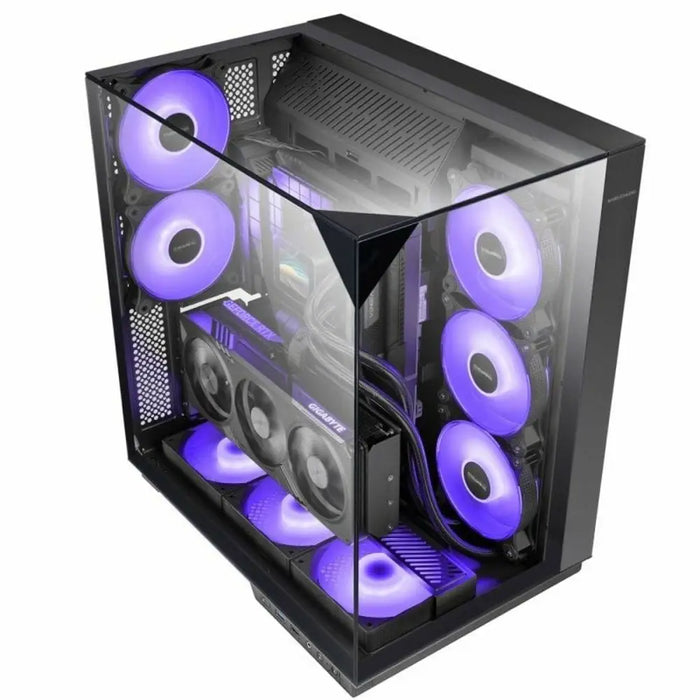ATX Semi-tower Box Mars Gaming MC3GF Black - Компютър Мрежи и компоненти<<<Компютри| Електроника<<<BigBuy&&&Системни