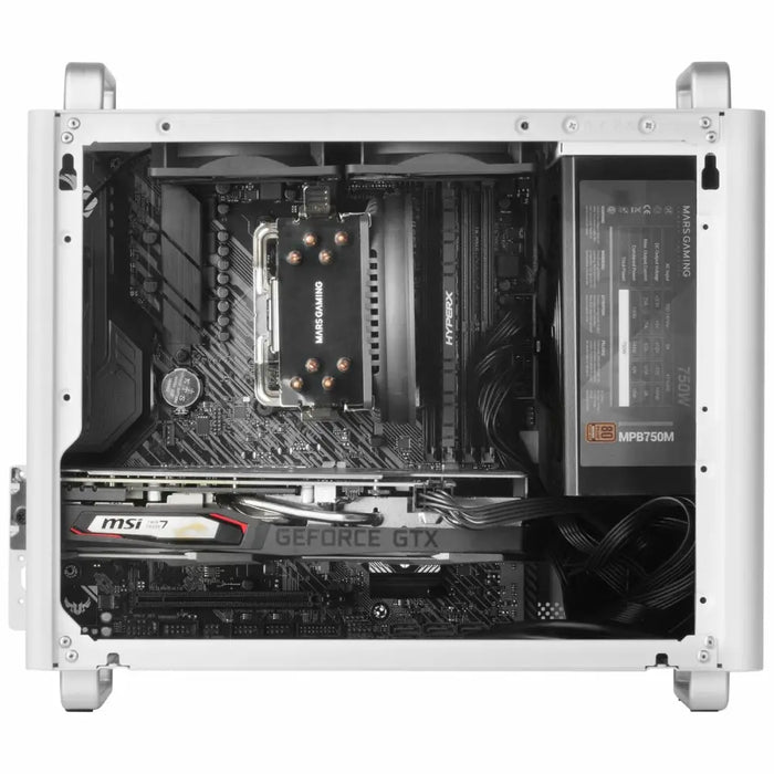 ATX Semi-tower Box Mars Gaming MCELITEW White - Компютър Мрежи и компоненти<<<Компютри| Електроника<<<BigBuy&&&Системни
