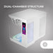 ATX Semi-tower Box Mars Gaming MCMIRAGEW White - Компютър Мрежи и компоненти<<<Компютри|
