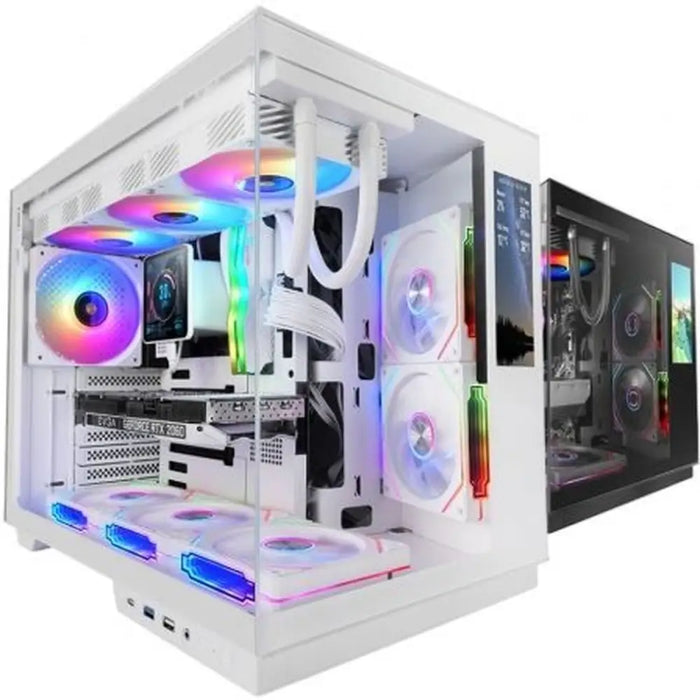 ATX Semi-tower Box Mars Gaming MCMIRAGEW White - Компютър Мрежи и компоненти<<<Компютри|