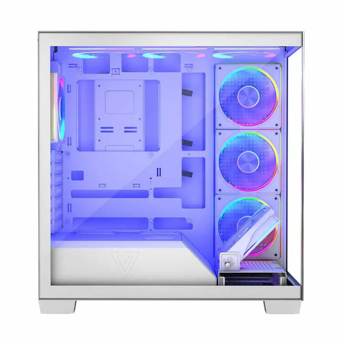 ATX Semi-tower Box Modecom AT-STELLAR-5F-ARGB-20 - Системни Единици<<<Компютър Мрежи и компоненти<<<Компютри|