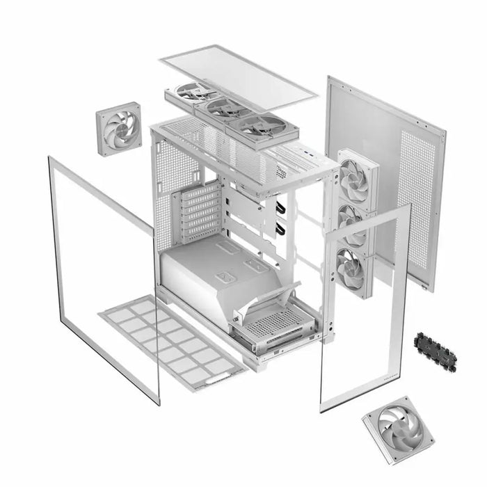 ATX Semi-tower Box Modecom AT-STELLAR-8F-ARGB-20 - Системни Единици<<<Компютър Мрежи и компоненти<<<Компютри|