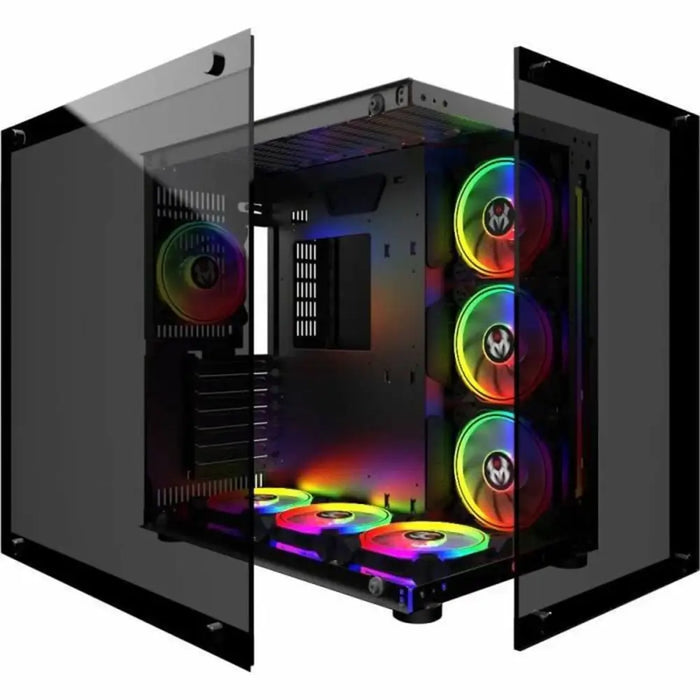 ATX Semi-tower Box MRED Crystal Sea - Компютър Мрежи и компоненти<<<Компютри| Електроника<<<BigBuy&&&Системни
