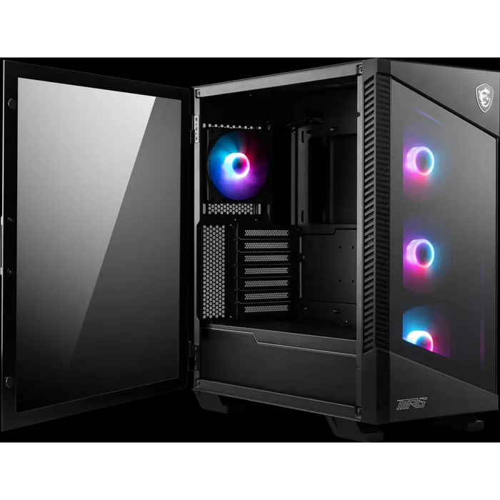 ATX Semi-tower Box MSI 306-7G18R21-809 Black - Computer casesOBU-OBU<<<CasesOBU<<<ActionPL&&&Компютър Мрежи и