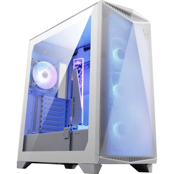 ATX Semi-tower Box MSI 306-7G21W21-W57 White Multicolour - Computer casesOBU-OBU<<<CasesOBU<<<ActionPL&&&Компютър Мрежи