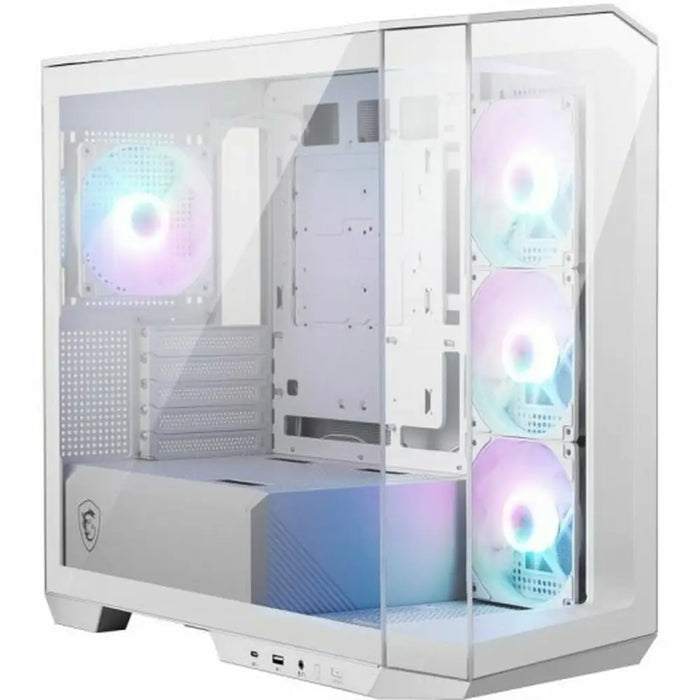 ATX Semi-tower Box MSI MAG PANO M100R PZ White - Компютър Мрежи и компоненти<<<Компютри|