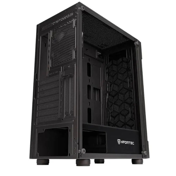 ATX Semi-tower Box Nfortec NF-CS-AZIR-B Black - Компютър Мрежи и компоненти<<<Компютри| Електроника<<<BigBuy&&&Системни