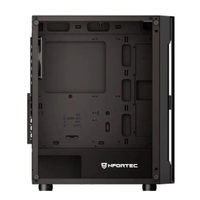 ATX Semi-tower Box Nfortec NF-CS-AZIR-B Black - Компютър Мрежи и компоненти<<<Компютри| Електроника<<<BigBuy&&&Системни