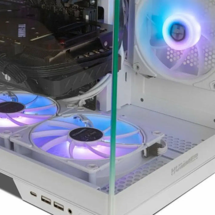ATX Semi-tower Box Nox-Xtreme ASTRA NEO White - Компютър Мрежи и компоненти<<<Компютри| Електроника<<<BigBuy&&&Системни