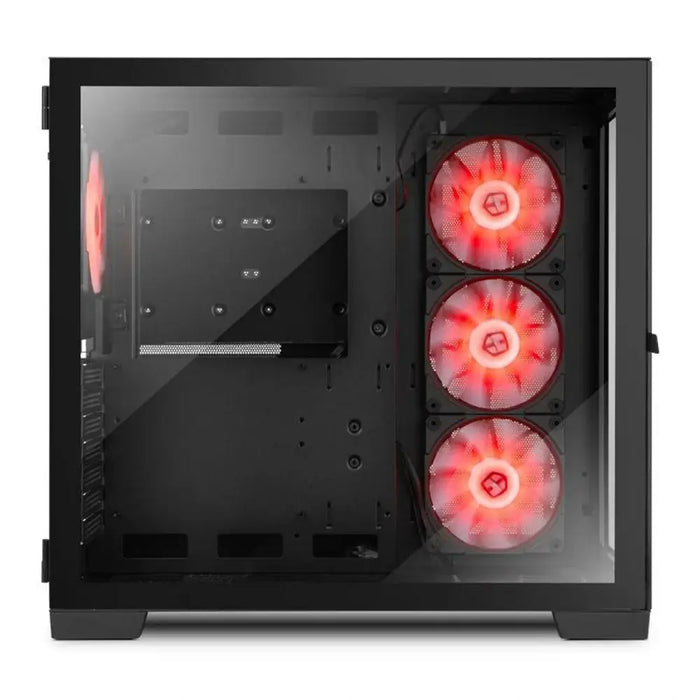 ATX Semi-tower Box Nox-Xtreme NXHUMMERASTRABK Black Ventilator x 4 - Компютър Мрежи и компоненти<<<Компютри|