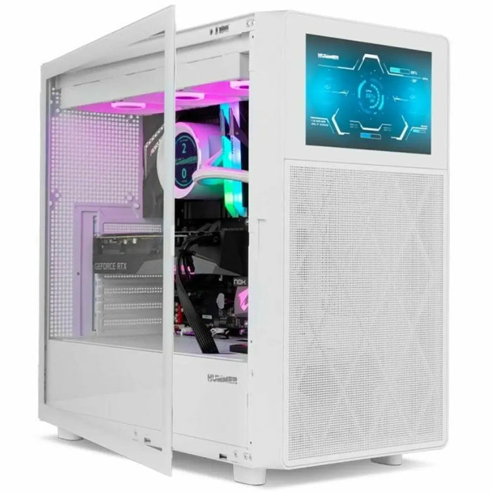 ATX Semi-tower Box Nox-Xtreme NXHUMMERBIOSW Black - Компютър Мрежи и компоненти<<<Компютри|