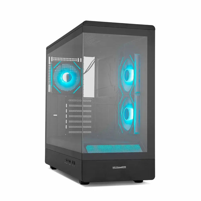 ATX Semi-tower Box Nox-Xtreme NXHUMMERSIGNALBK Black - Компютър Мрежи и компоненти<<<Компютри|