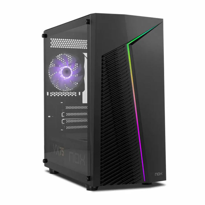 ATX Semi-tower Box Nox-Xtreme NXINFTYZETA Black - Компютър Мрежи и компоненти<<<Компютри|