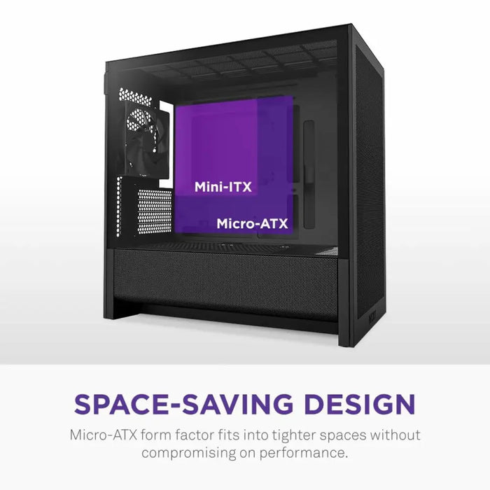 ATX Semi-tower Box NZXT CC-H31FB-01 Black - Компютър Мрежи и компоненти<<<Компютри| Електроника<<<BigBuy&&&Системни