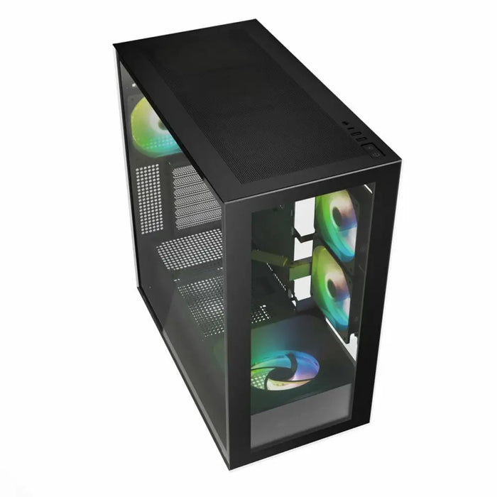 ATX Semi-tower Box Sharkoon Rebel C60 Black - Компютър Мрежи и компоненти<<<Компютри| Електроника<<<BigBuy&&&Системни
