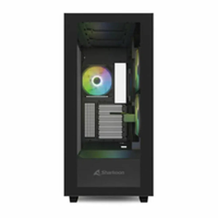 ATX Semi-tower Box Sharkoon Rebel C60 Black - Компютър Мрежи и компоненти<<<Компютри| Електроника<<<BigBuy&&&Системни