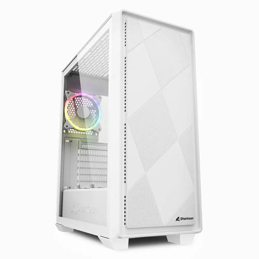 ATX Semi-tower Box Sharkoon VS8 RGB White - Компютър Мрежи и компоненти<<<Компютри| Електроника<<<BigBuy&&&Системни