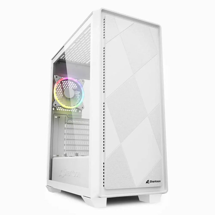 ATX Semi-tower Box Sharkoon VS8 RGB White - Компютър Мрежи и компоненти<<<Компютри| Електроника<<<BigBuy&&&Системни