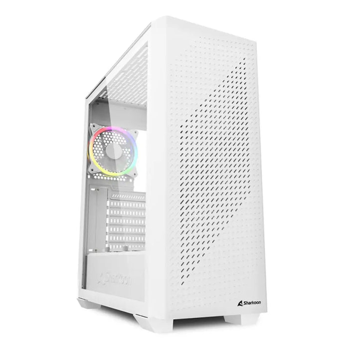 ATX Semi-tower Box Sharkoon VS9 RGB White - Системни Единици<<<Компютър Мрежи и компоненти<<<Компютри|