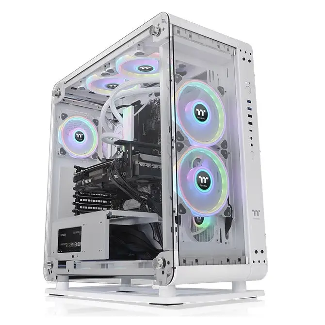 ATX Semi-tower Box THERMALTAKE CA-1V2-00M6WN-00 White Black - Кутии за компютри<<<THERMALTAKE компоненти за