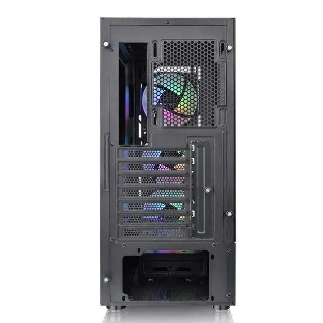 ATX Semi-tower Box THERMALTAKE View 200 TG ARGB Black - Кутии за компютри<<<THERMALTAKE компоненти за