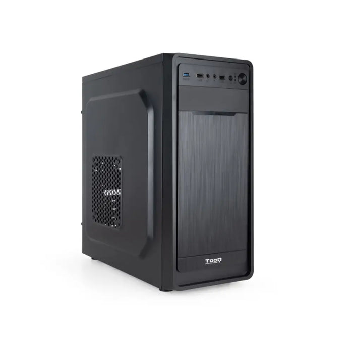 ATX Semi-tower Box TooQ TQC-5701U3C-B Black - Компютър Мрежи и компоненти<<<Компютри| Електроника<<<BigBuy&&&Системни
