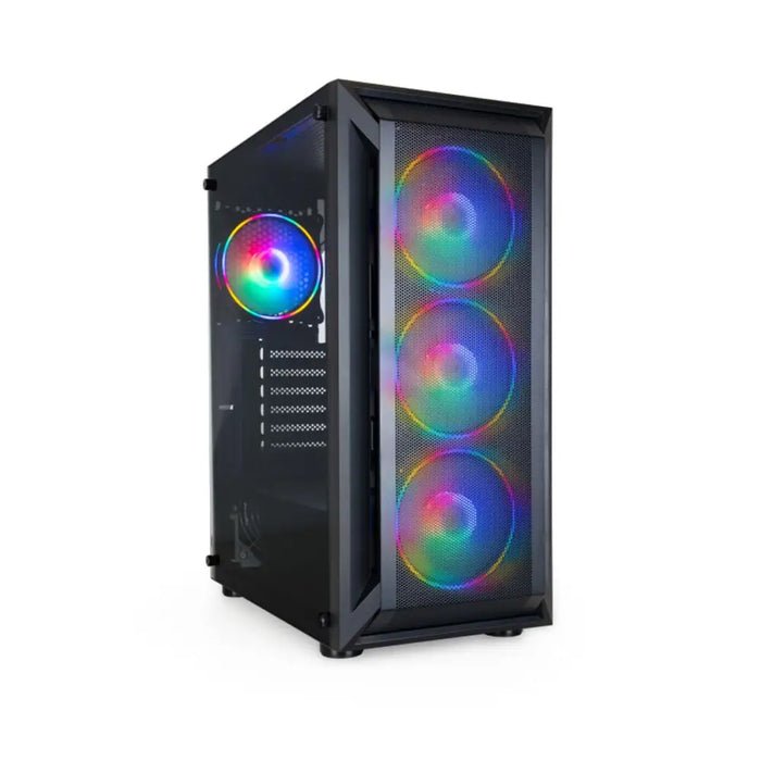 ATX Semi-tower Box TooQ TQGCC101-B Black - Компютър Мрежи и компоненти<<<Компютри| Електроника<<<BigBuy&&&Системни