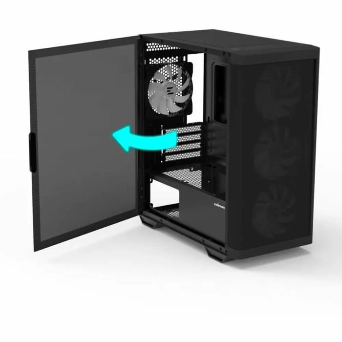 ATX Semi-tower Box Zalman - Компютър Мрежи и компоненти<<<Компютри| Електроника<<<BigBuy&&&Системни Единици<<<Компютър