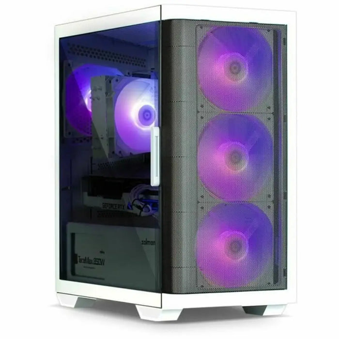 ATX Semi-tower Box Zalman M4 WHITE White Black - Компютър Мрежи и компоненти<<<Компютри|