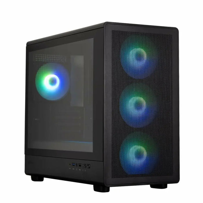ATX Semi-tower Box Zalman M5 ARGB Black - Компютър Мрежи и компоненти<<<Компютри| Електроника<<<BigBuy&&&Системни