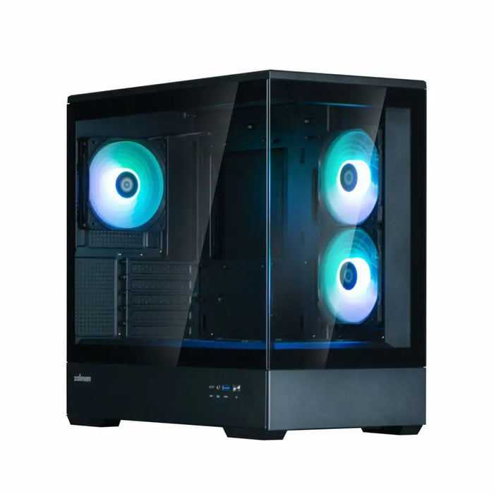 ATX Semi-tower Box Zalman P30 V2 Black - Компютър Мрежи и компоненти<<<Компютри| Електроника<<<BigBuy&&&Системни