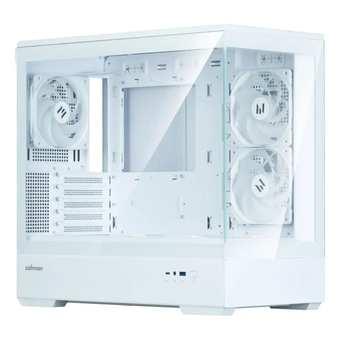 ATX Semi-tower Box Zalman P30 V2 White - Компютър Мрежи и компоненти<<<Компютри| Електроника<<<BigBuy&&&Системни