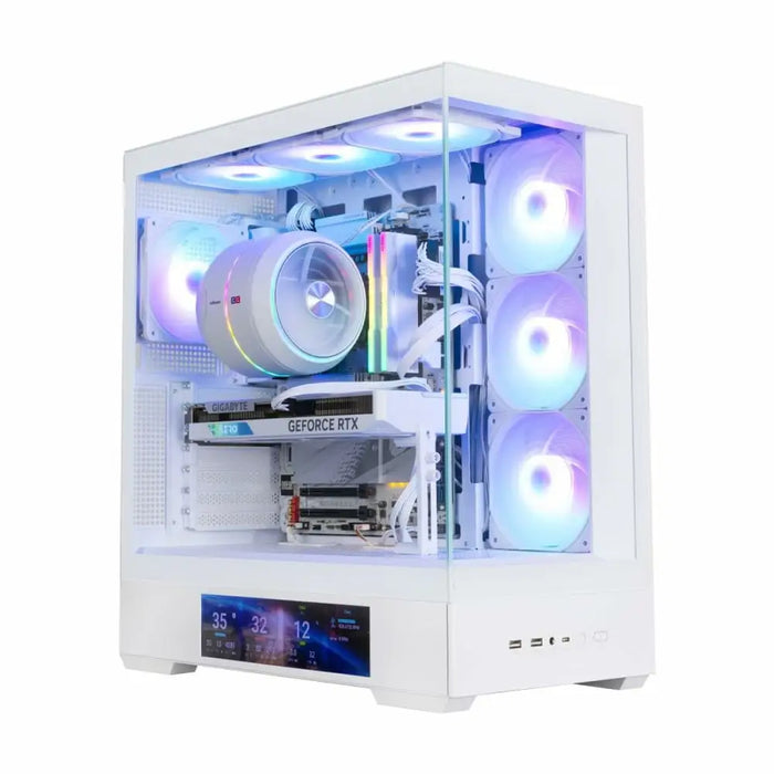 ATX Semi-tower Box Zalman P40 DS WHITE White - Компютър Мрежи и компоненти<<<Компютри| Електроника<<<BigBuy&&&Системни