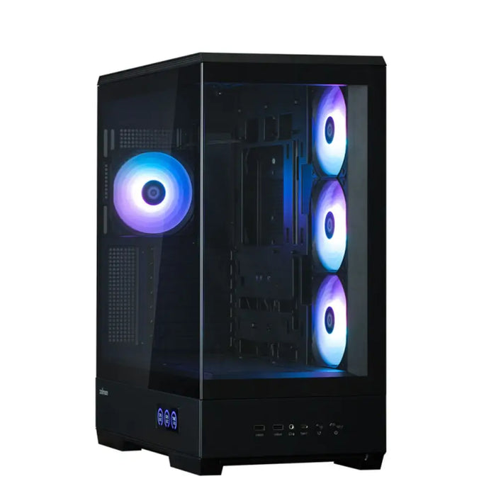 ATX Semi-tower Box Zalman P50 DS BLACK Black - Компютър Мрежи и компоненти<<<Компютри| Електроника<<<BigBuy&&&Системни