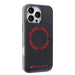 Audi Carbon Fiber Sport Red Circle MagSafe Case for iPhone 16 Pro Max 6.9’’ - Black - Cell phone cases