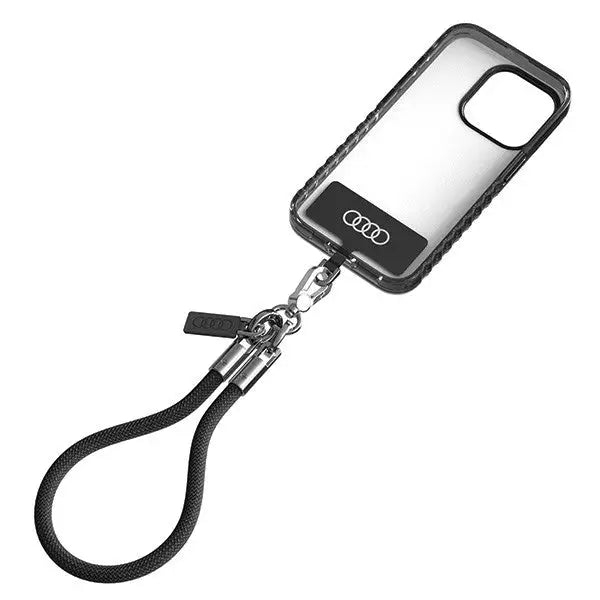 Audi Crossbody Lanyard Universal 28cm x 8mm - Black - Other cell phone equipment<<<HurtelXML