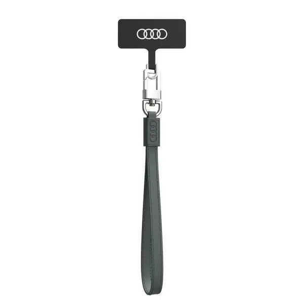 Audi Crossbody Leather Universal Lanyard 28cm x 10mm - Gray - Other cell phone equipment<<<HurtelXML