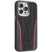 Audi Genuine Leather case with MagSafe for iPhone 15 Pro - black and red - Cell phone cases and covers<<<HurtelXML