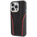 Audi Genuine Leather case with MagSafe for iPhone 15 Pro Max - black and red - Cell phone cases and covers<<<HurtelXML