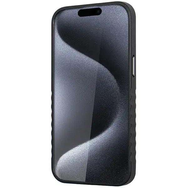 Audi Genuine Leather case with MagSafe for iPhone 15 Pro Max - black and red - Cell phone cases and covers<<<HurtelXML