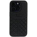 Audi Genuine Leather iPhone 14 Pro 6.1’’ black/black hardcase AU-TPUPPCIP14P-Q8/D1-BK - Cell phone cases