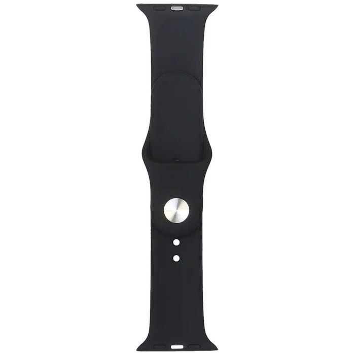 Audi Geometric Pattern Silicone Watch Strap for Apple Watch 44 / 45 / 46 / 49 mm - black - Other cell phone