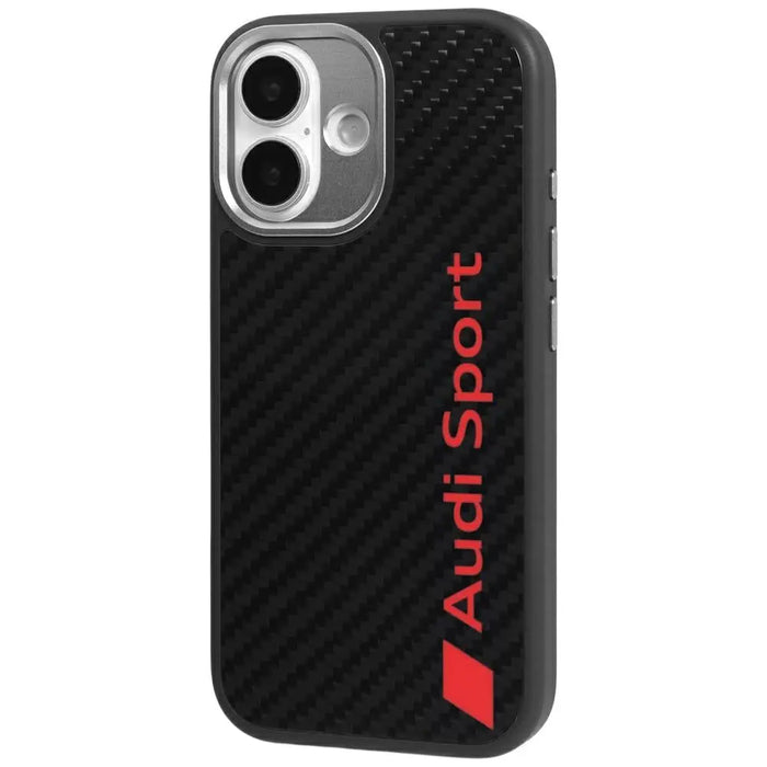 Audi R8 Carbon Fiber MagSafe Case for iPhone 17 - Black - Cell phone cases and covers<<<HurtelXML