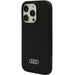 Audi Silicone Case for iPhone 15 Pro - black - Cell phone cases and covers<<<HurtelXML