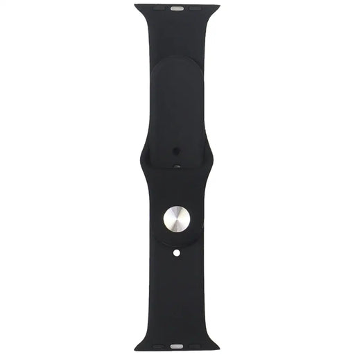 Audi Sport Red Logo Silicone Watch Strap for Apple Watch 44 / 45 / 46 / 49 mm - black - Other cell phone