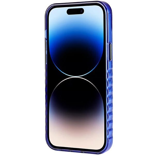 Audi IML Big Logo MagSafe case for iPhone 14 Pro Max - blue